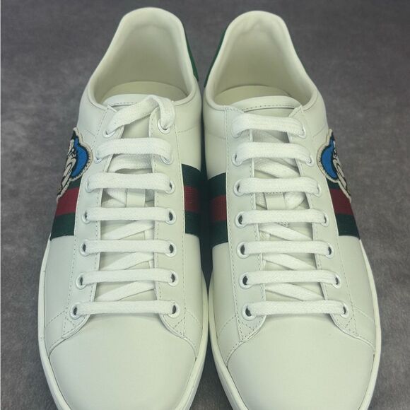 Gucci x Disney NIB Donald Duck Ace Web Low Top Sneakers - Picture 5 of 12